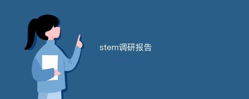 stem调研报告